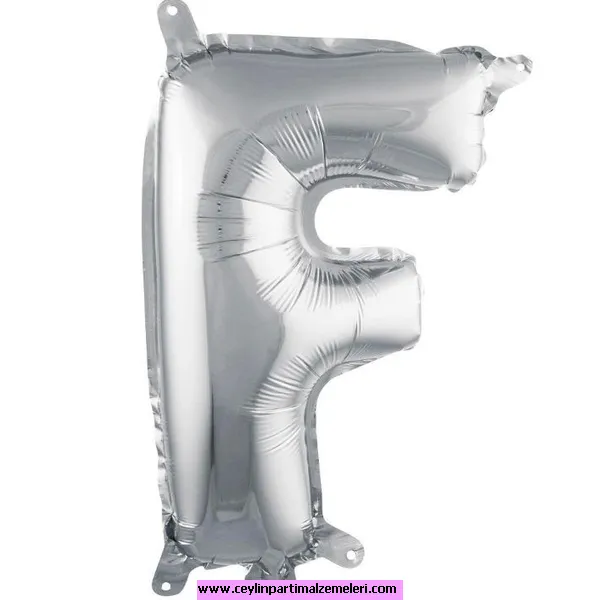 F Gümüş Folyo Balon